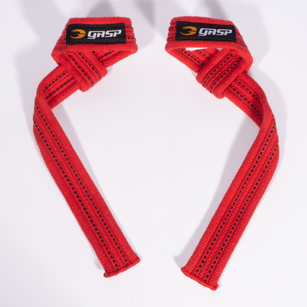 GASP GASP Lifting straps Red/Black
